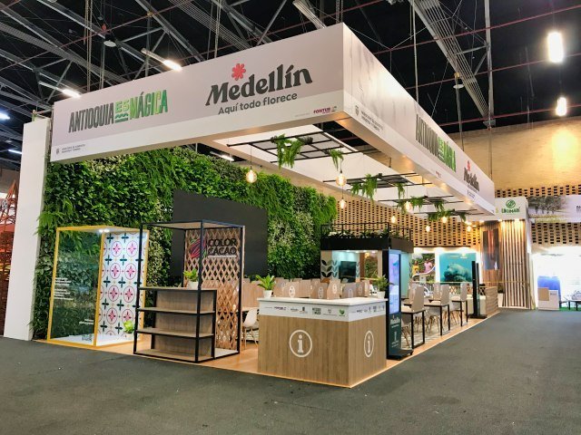 Stand de feria para Antioquia y Medellín